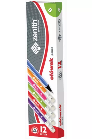 Zenith O��wek grafitowy B 12 szt.