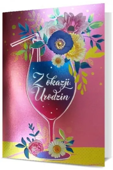 Pan Dragon Karnet B6 Urodziny HM200-2201