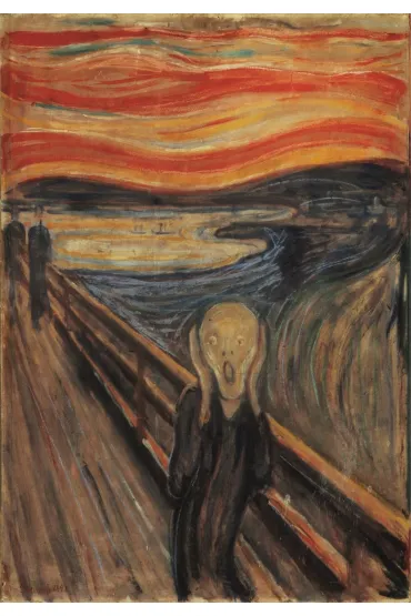 Puzzle 1000 el. Compact Museum L'Urlo Di Munch Clementoni