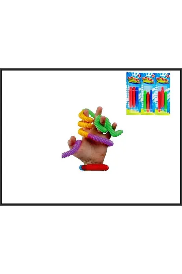 Rurki harmonijkowe 3szt 15-45cm 6 rodzaj�w