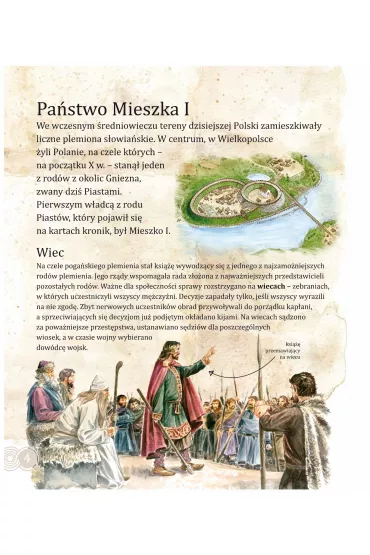 Tu powsta�a Polska. Jak Mieszko chrzest przyjmowa� - Jaros�aw Grygu�