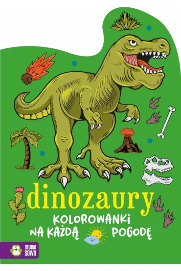 Kolorowanki na ka�d� pogod�.Dinozaury