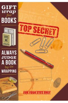 Gift wrap Papier do ksiki Top secret