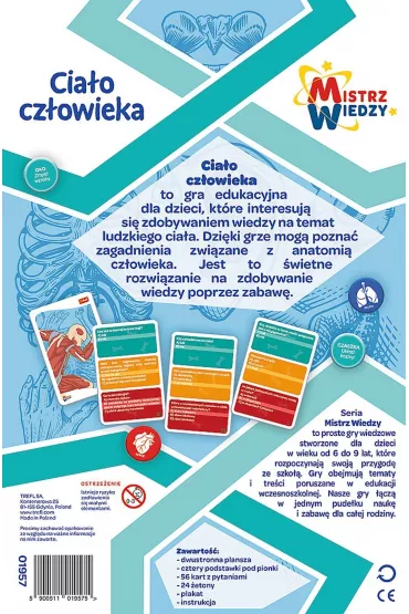 Ciao czowieka. Mistrz Wiedzy Trefl