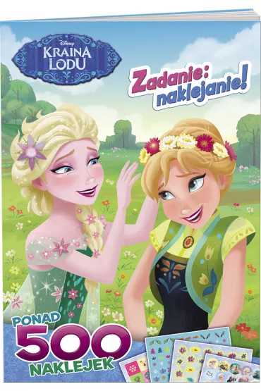 Kraina lodu. Zadanie: Naklejanie!