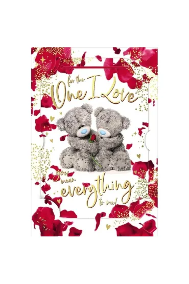 Carte Blanche Karnet holograficzny 3D For the one I love