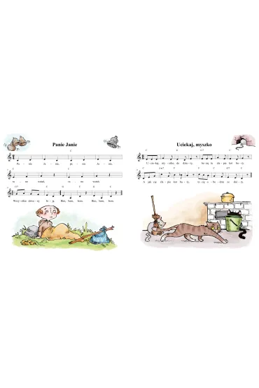 Piosenki dla przedszkolaka. Cz�� 9. Wlaz� kotek na p�otek + CD - Agnieszka K�os-Milewska