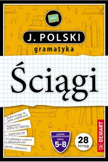 Pakiet J�zyk polski. Gramatyka. �ci�gi edukacyjne. Szko�a podstawowa. Klasy 5-8, J�zyk angielski. Gramatyka. �ci�gi. Szko�a podstawowa. Klasy 5-8