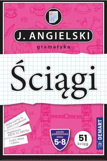 Pakiet J�zyk polski. Gramatyka. �ci�gi edukacyjne. Szko�a podstawowa. Klasy 5-8, J�zyk angielski. Gramatyka. �ci�gi. Szko�a podstawowa. Klasy 5-8