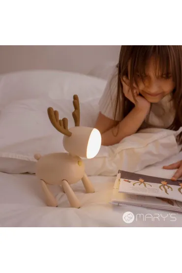 Marys MARY S lampka nocna LED Jelonek be�owy