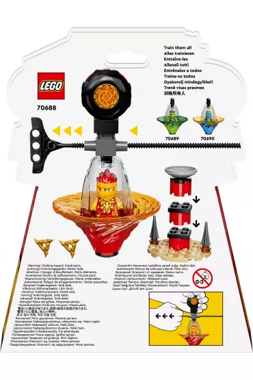 LEGO NINJAGO Szkolenie wojownika Spinjitzu Kaia 70688
