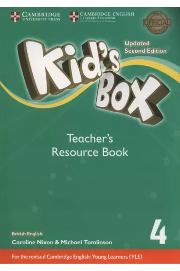 Kid's Box Level 4 Teacher's Resource Book with Online Audio British English - Caroline Nixon, Michael Tomlinson