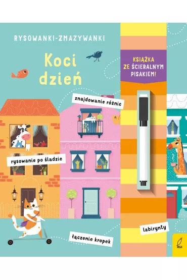 Rysowanki-zmazywanki. Koci dzie�