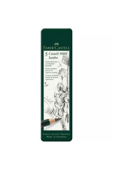 Faber-Castell Zestaw o��wk�w Castell 9000 Jumbo 5 szt.