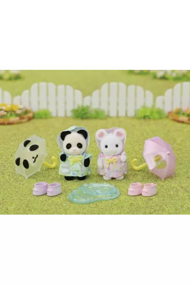 Specer z parasolkami Baby Trio