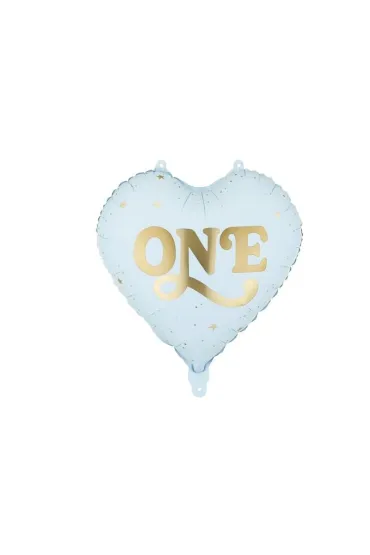 PartyDeco Balon foliowy Serce One 45cm