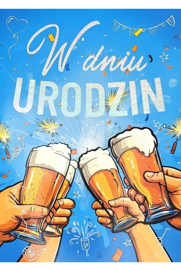 Yeku Karnet 3K Urodziny