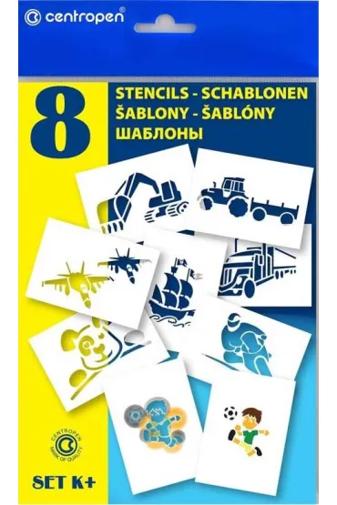 Centropen Szablon K+