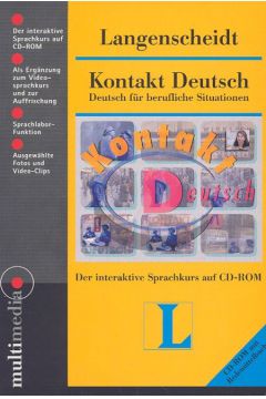 Kontakt Deutsch. Deutsch fur berufliche Situationen CD-ROM + Ksi��ka