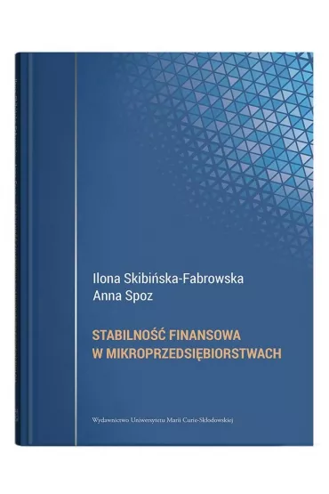 Stabilno�� finansowa w mikroprzedsi�biorstwach - Ilona Skibi�ska-Fabrowska, Anna Spoz