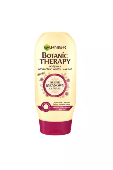 Garnier Botanic Therapy od�ywka do w�os�w os�abionych i �amliwych Olejek Rycynowy i Migda� 200 ml