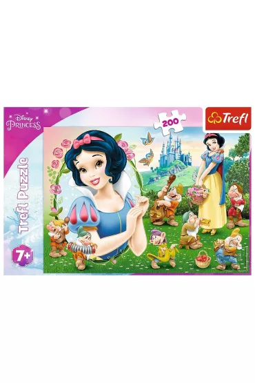 Puzzle Pi�kna 200 el. �nie�ka Trefl