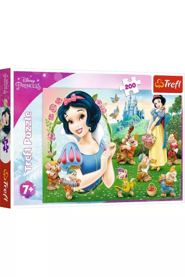 Puzzle Pi�kna 200 el. �nie�ka Trefl