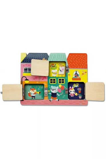 Drewniana tablica zamk�w/zatrzask�w Ses Creative