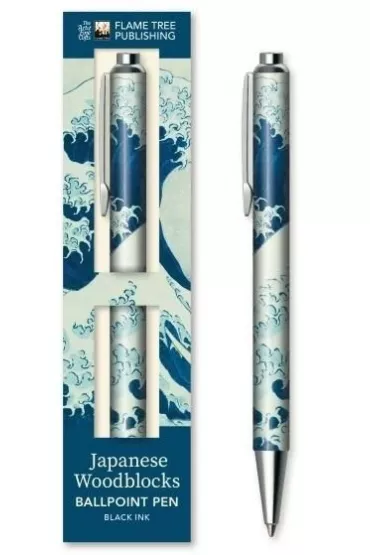 Flame Tree D�ugopis w pude�ku Wielka fala w Kanagawie Hokusai