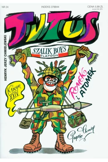 Tytus w NATO. Tytus, Romek i A’Tomek. Ksi�ga XXIV - Henryk Jerzy Chmielewski