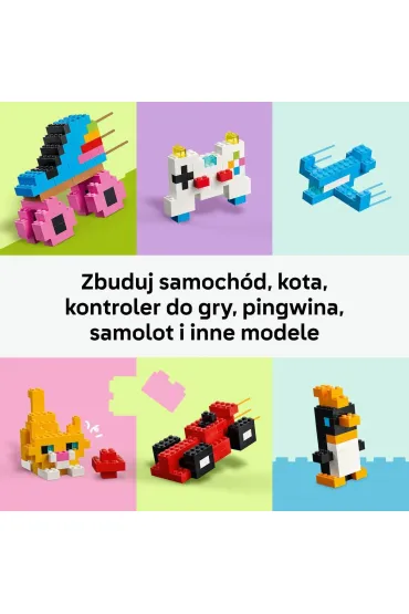 LEGO Classic Kreatywne kolorowe klocki 11045