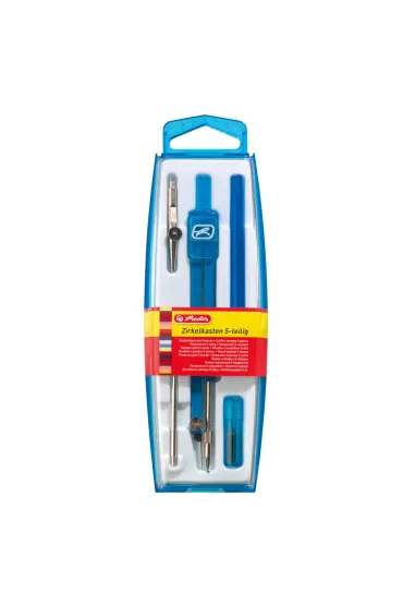 Herlitz Zestaw 5-cz�ciowy cyrkiel szkolny