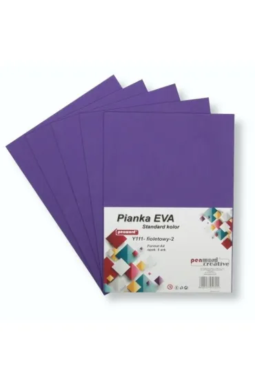 Penword Pianka standard A4 Eva fioletowa 5 szt