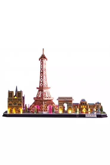 Puzzle 3D 115 el. Pary� LED Cubic Fun