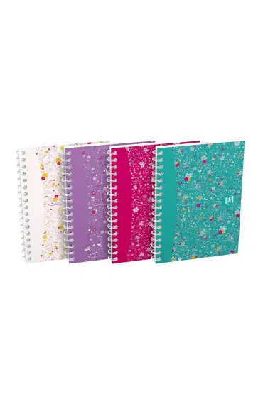 Ko�onotatnik Oxford Floral A6 90g 50 kartek