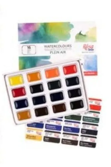 Koh-I-Noor Zestaw farb akwarelowych w kostkach 16 kolor�w
