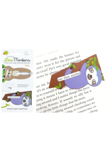 Thinking Gifts LineMarkers. Wskazuj�ce zak�adki. Leniwce