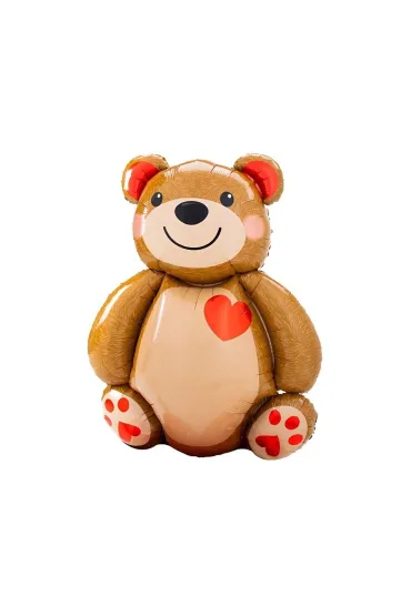Godan Balon foliowy Mi� z serduszkiem 48x65cm