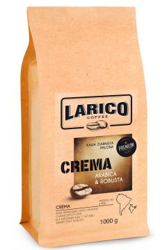 Larico Kawa ziarnista wypalana metod tradycyjn Crema 1 kg