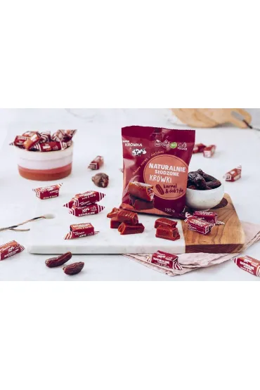 Super Kr�wka Kr�wki s�odzone agaw� i daktylem 150 g Bio