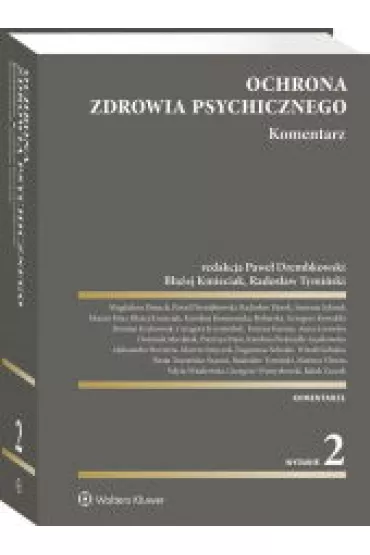 Ochrona zdrowia psychicznego. Komentarz