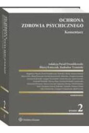 Ochrona zdrowia psychicznego. Komentarz