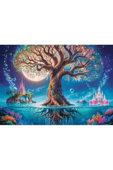 Puzzle 500 el. Tea Time: Magiczne drzewo Trefl