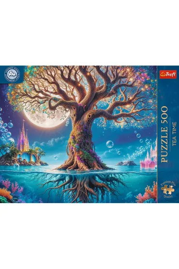 Puzzle 500 el. Tea Time: Magiczne drzewo Trefl
