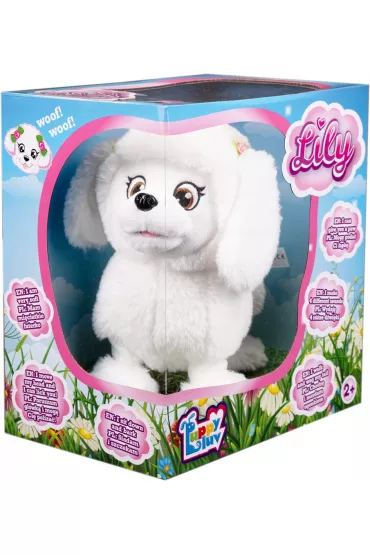 Puppy Luv. Piesek interaktywny. Pudel Lily Tm Toys