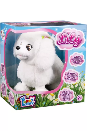 Puppy Luv. Piesek interaktywny. Pudel Lily Tm Toys