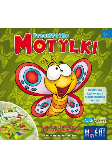 Przewrotne motylki. Gra karciana Lucrum Games - Martin Nedergaard Andersen