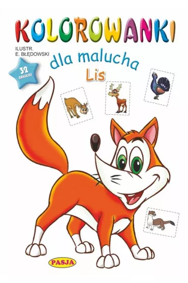 Kolorowanki dla malucha- Lis