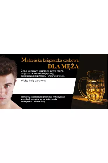 Ksieczka czekowa dla Ma GrajmyRazem