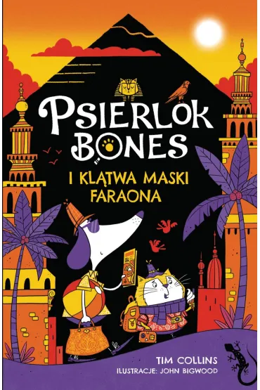 Psierlok Bones i kl�twa maski faraona - Tim Collins
